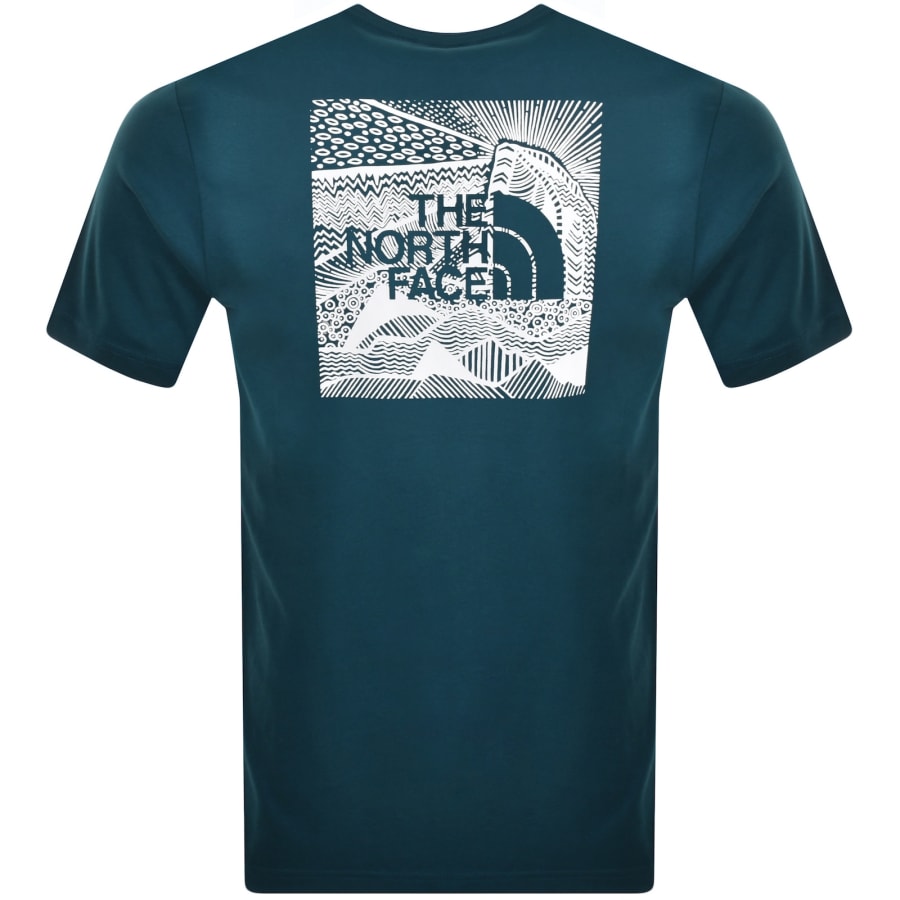 The North Face Redbox Celebration T Shirt Blue male x Small